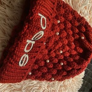 Bebe and pink beanie women